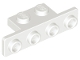 Part No: 2436b  Name: Bracket 1 x 2 - 1 x 4 with Rounded Corners