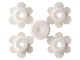 Part No: 3742sprue  Name: Plant Flower Small, 4 on Sprue