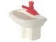 Part No: 4780c01  Name: Fabuland Washbasin Sink with Red Tap