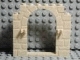 Part No: 40242  Name: Door, Frame 1 x 8 x 6 Arched with Clips and Stone Profile