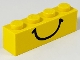 Part No: 3010p01  Name: Brick 1 x 4 with Smile Pattern