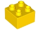 Part No: 3437  Name: Duplo, Brick 2 x 2