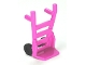 Part No: 2495c01  Name: Minifigure, Utensil Hand Truck (2495 / 2496)