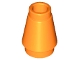 Part No: 4589b  Name: Cone 1 x 1 with Top Groove