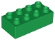 Part No: 3011  Name: Duplo, Brick 2 x 4