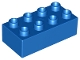 Part No: 3011  Name: Duplo, Brick 2 x 4