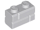 Part No: 98283  Name: Brick, Modified 1 x 2 with Masonry Profile