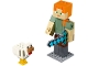 Set No: 21149  Name: Minecraft Alex BigFig with Chicken