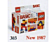 Set No: 303  Name: Basic Building Set