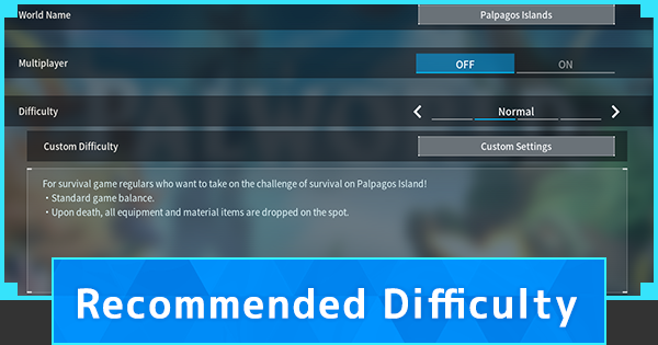 Difficulty Settings - How To Change World Difficulty?