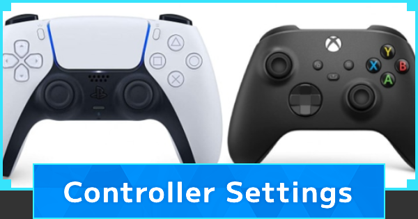 Controller Settings Guide