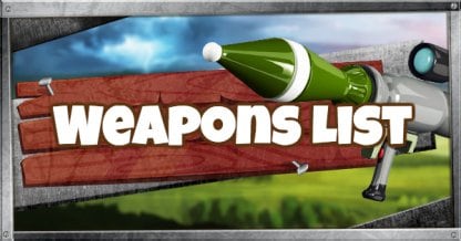 All Weapons Stats List