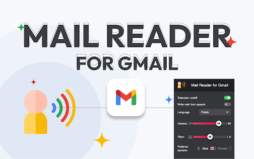 Lecteur de messagerie pour Gmail