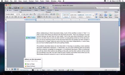 Microsoft muestra Office para Mac 2011