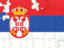 Serbia. Puzzle. Download icon.