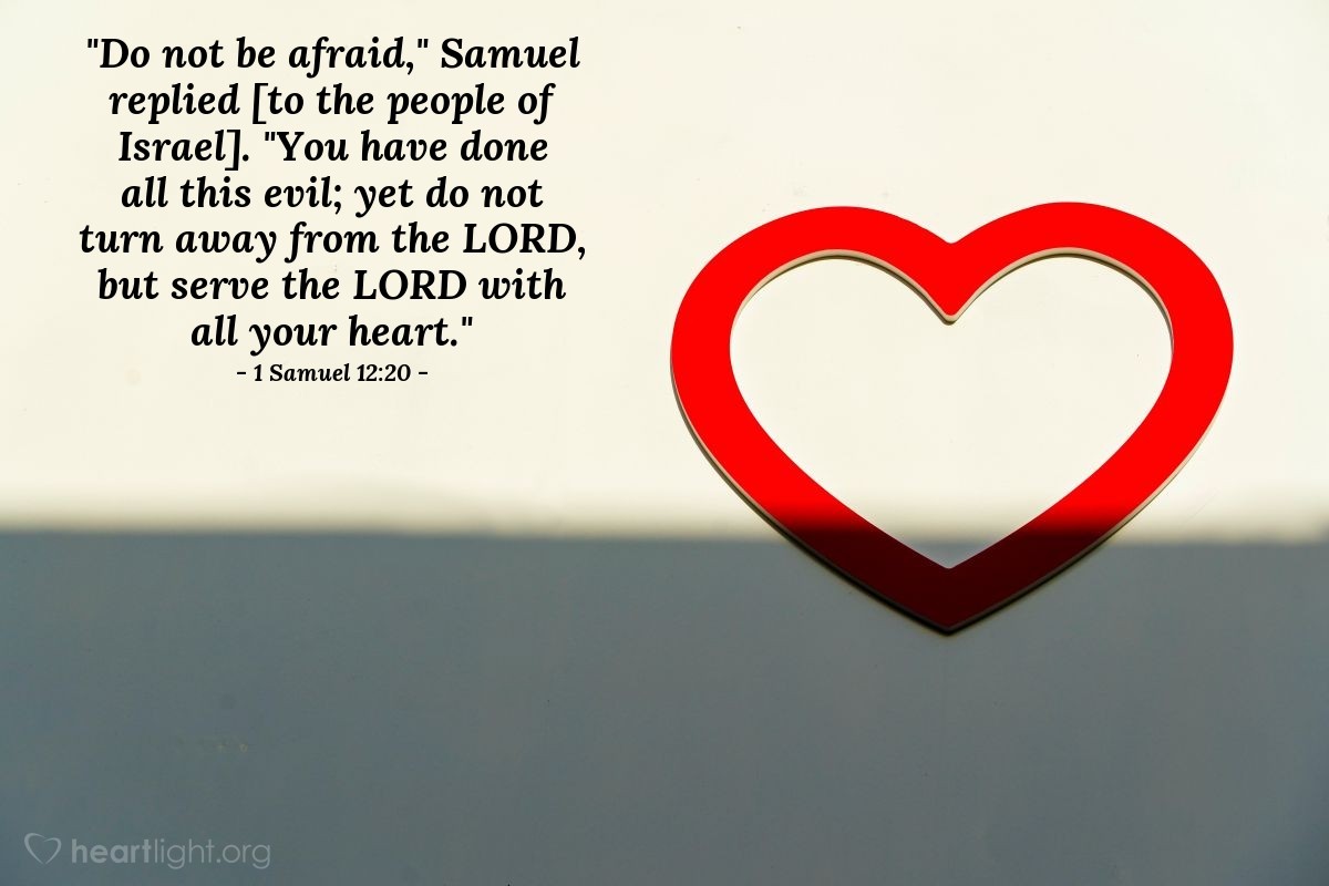 1 Samuel 12:20