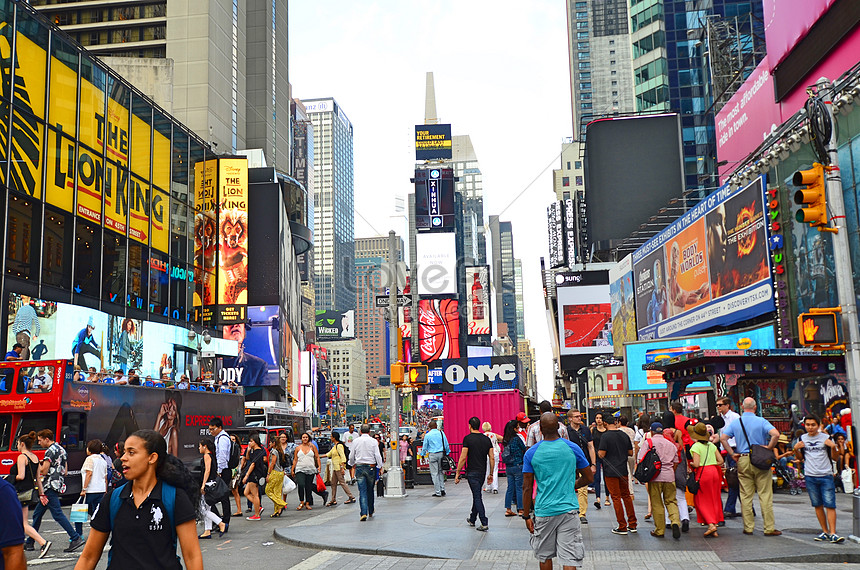 Busy Streets In New York, Usa Picture And HD Photos | Free Download On ...