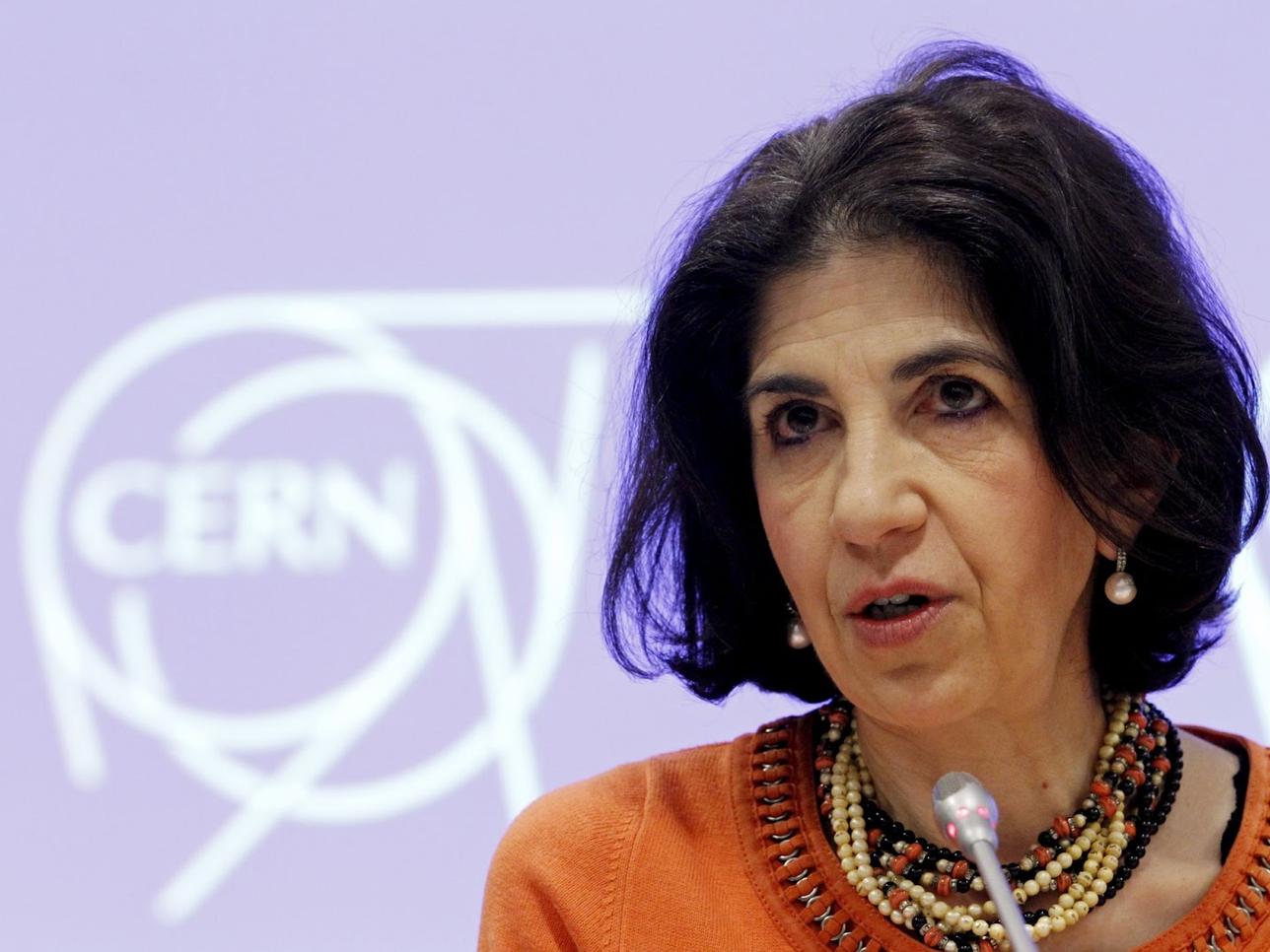 CERN Director-General Fabiola Gianotti.