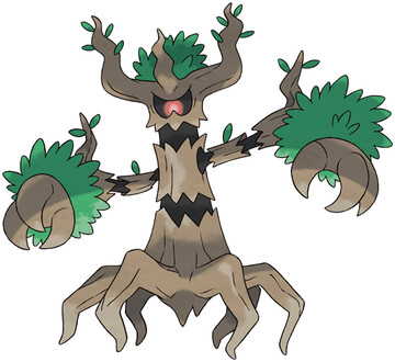 Trevenant artwork by Ken Sugimori