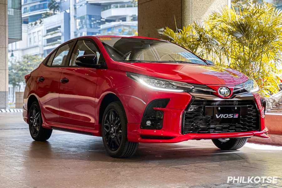 A picture of the 2021 Toyota Vios GR-S