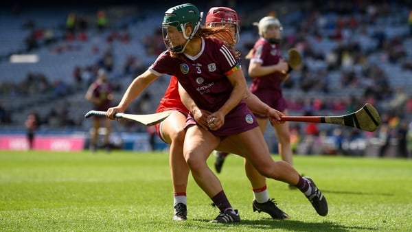 Róisín Black in action against Cork in the league last year