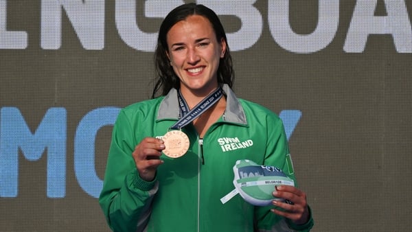 Clare Cryan won Ireland's first senior international medal for diving