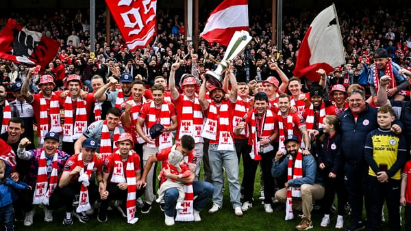 Shelbourne celebrated a sweet success with their fans on Saturday