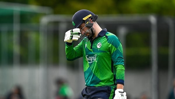 Andrew Balbirnie opened for Ireland in a big defeat