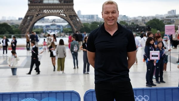 Chris Hoy was working for the BBC at the Paris Olympic Games in July