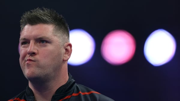 Daryl Gurney progressed to the last 16 in Dortmund