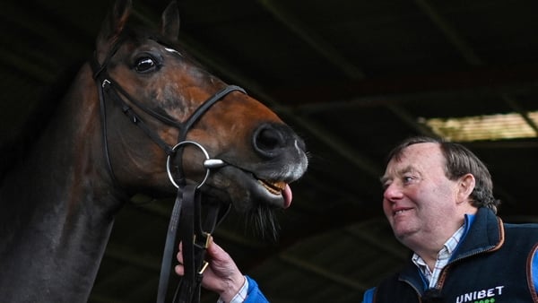 Nicky Henderson with Constitution Hill