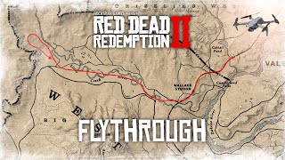 Red Dead Redemption 2 Relaxing FPV Drone Flythrough