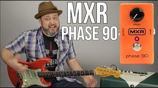 Video thumbnail for MXR Phase 90 Pedal by Marty Music