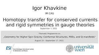 homotopy transfer for currents and symmetries (thumbnail)