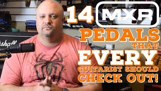 Video thumbnail for 14 MXR Pedals That EVERY Guitar Player Should Check Out by Robert Jackson