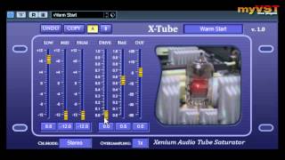 Video thumbnail for X-Tube - Free VST - myVST Demo by myVST