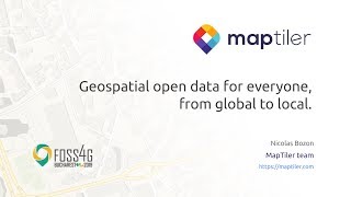 FOSS4G 2019 Bucharest – OMT: Geospatial open data for everyone from global to local