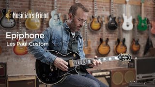 Video thumbnail for Epiphone Les Paul Custom Demo - All Playing, No Talking by Musician's Friend