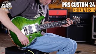 Video thumbnail for No Talking...Just Tones | PRS Custom 24 Eriza Verde Pattern Thin 85/15 by Peach Guitars