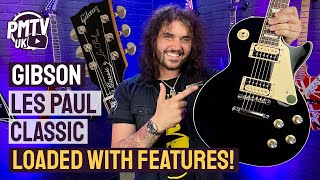 Video thumbnail for Gibson Les Paul Classic Ebony Review & Demo! - The Most Versatile, Classic Looking LP Out There! by PMTVUK