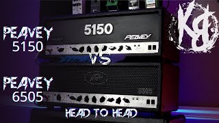 Video thumbnail for HEAD TO HEAD - Peavey 5150 vs 6505 - Are They Really The Same?! by Kyle Bull