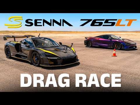 McLaren Senna vs McLaren 765LT drag race: Hold on to your knickers!