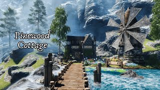 Pinewood Cottage   A Super Scenic Skyrim Home