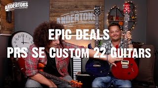 Video thumbnail for EPIC DEALS - PRS SE Custom 22 Guitars by Andertons Music Co