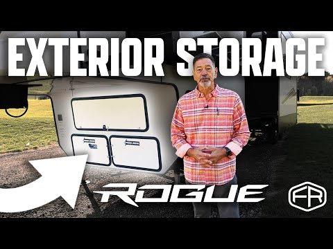 Thumbnail for Exterior Storage for Rogue Armored Fifth Wheel Toy Haulers Video