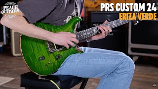 Video thumbnail for No Talking...Just Tones | PRS Custom 24 Eriza Verde Pattern Thin 85/15 by Peach Guitars