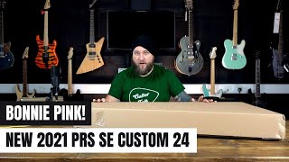 Video thumbnail for Unboxing The New 2021 PRS SE Custom 24 In Bonnie Pink by Guitar Talk