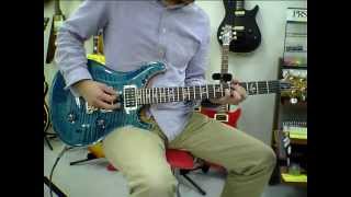 Video thumbnail for 新着動画!! Paul Reed Smith(PRS) 2012 Custom 24 Blue Crab Blue 70652 by プラグインギター