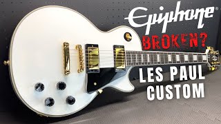 Video thumbnail for Epiphone Les Paul CUSTOM is a MUST OWN by Play and Trade Guitars