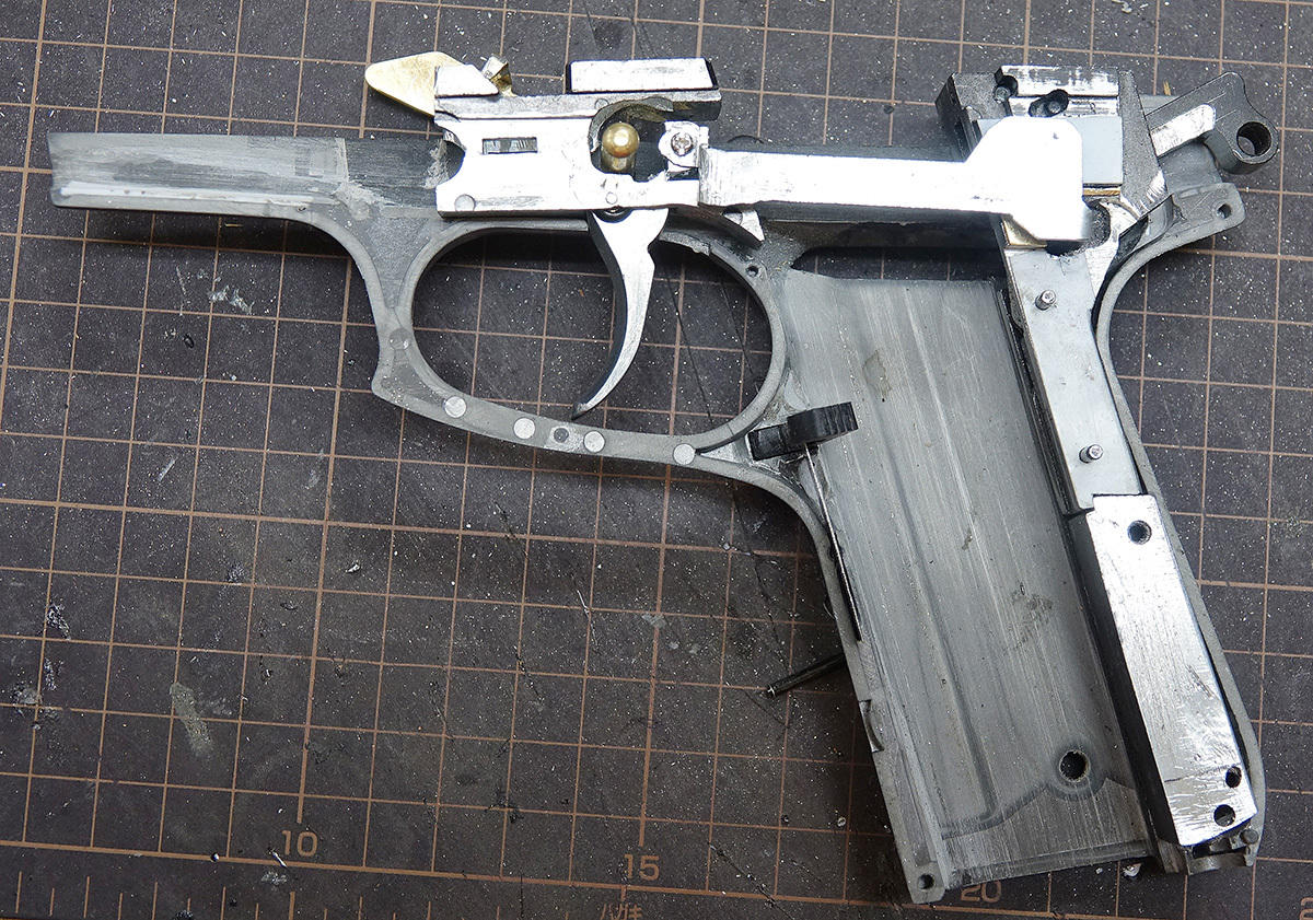 東京マルイ　RUGER　P85　GBB化　製作記02